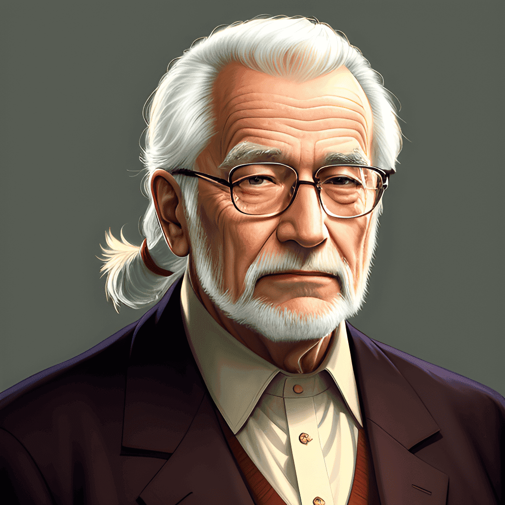 AI Art of Old Man