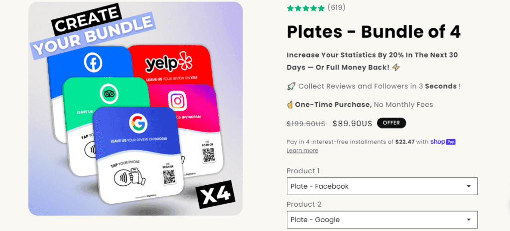 Digifeel Plate Bundles