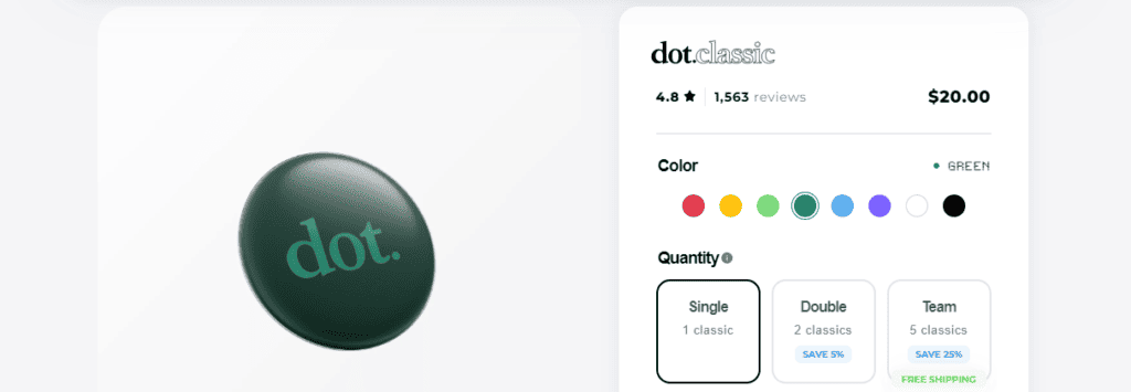 dot.classic Price