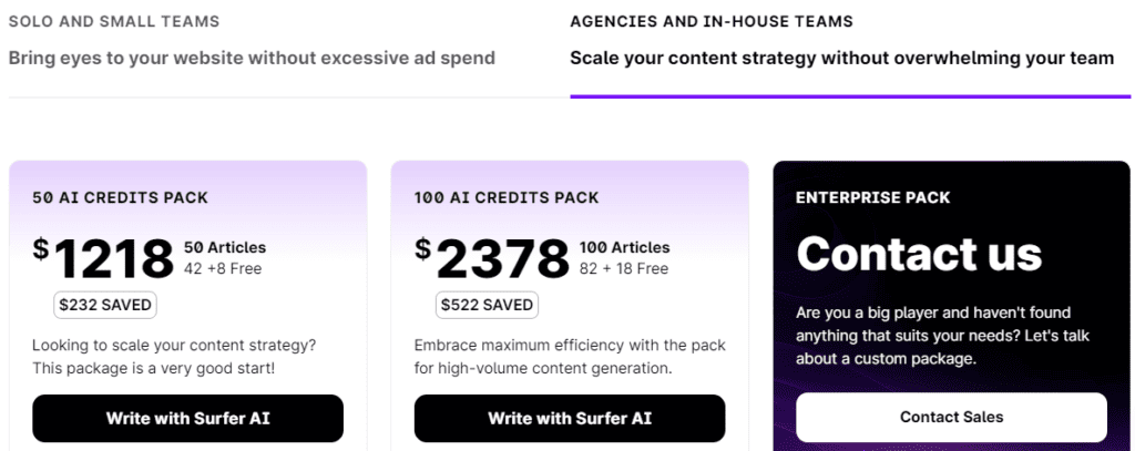 Surfer AI Bundles - 2