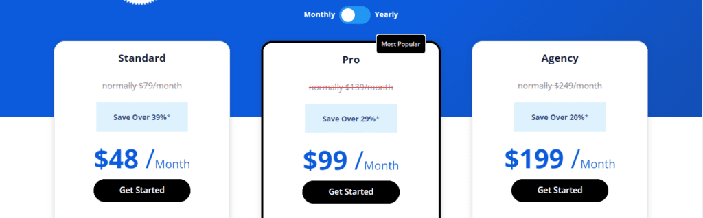 GrowthBar Pricing