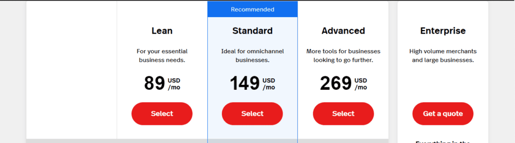 Lightspeed Pricing