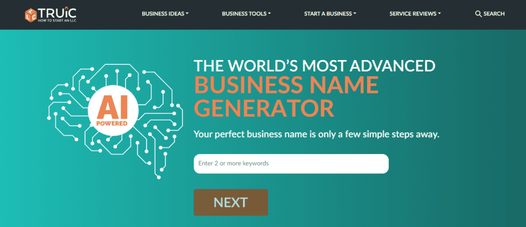 TRUiC Business Name Generator