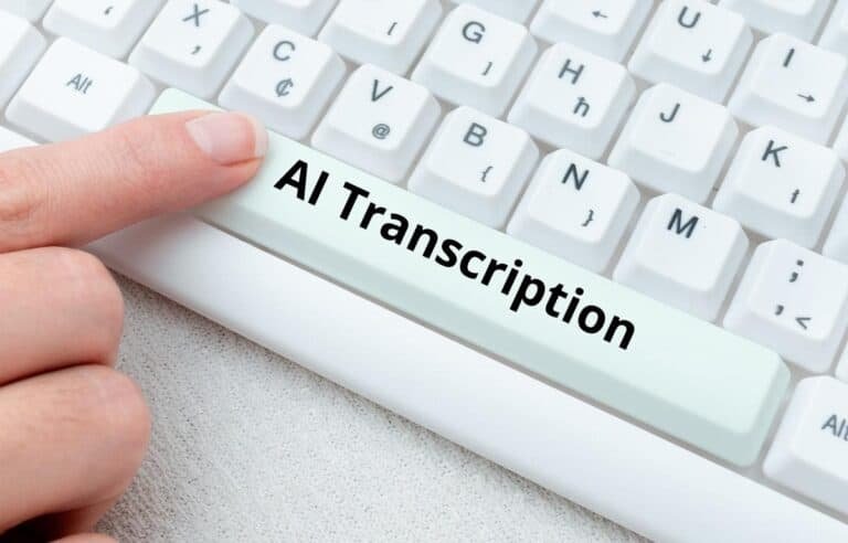 Transcripción de IA