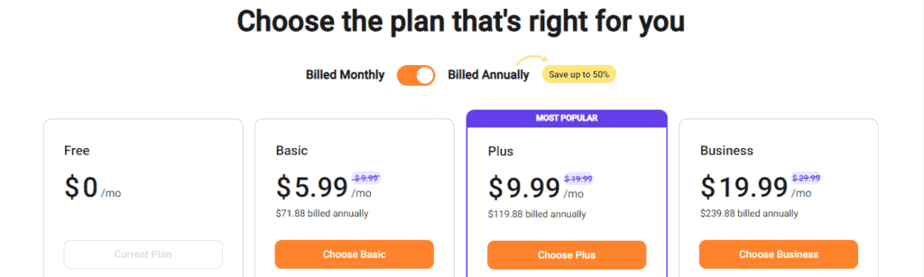 FlexClip Pricing