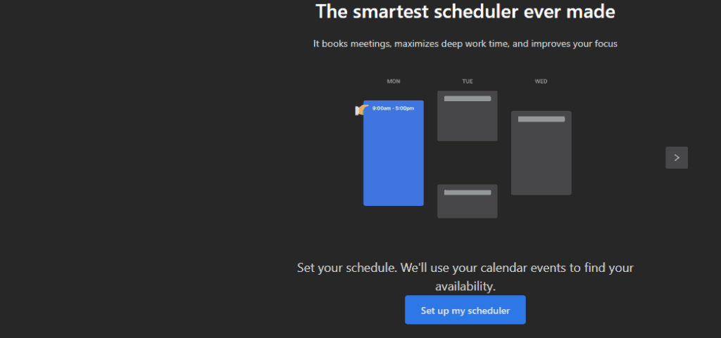 Motion Scheduler for Meetings