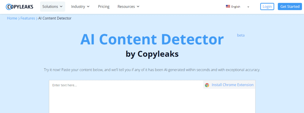 AI Content Detector by Copyleaks