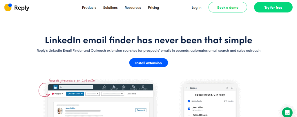 Reply Email Finder