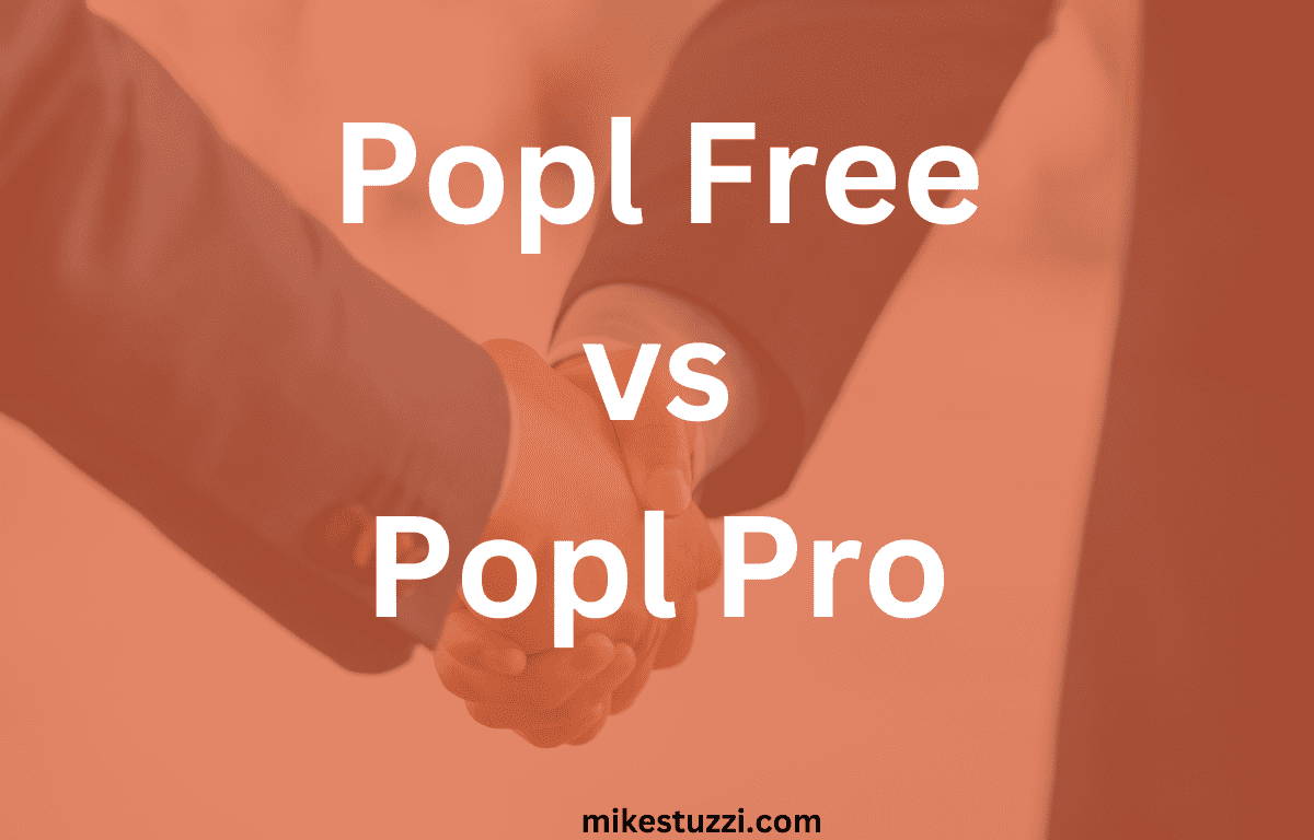 Popl Free vs Pro