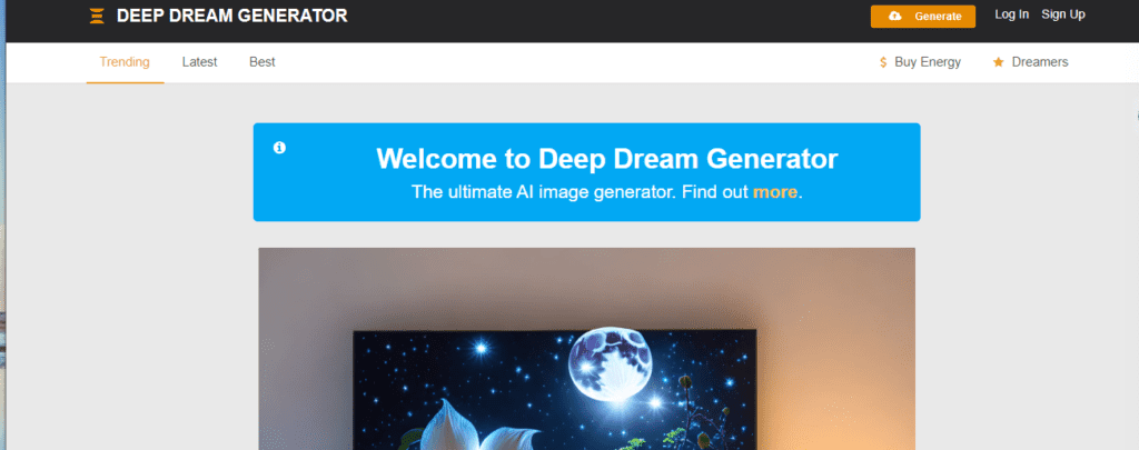 Deep Dream Generator