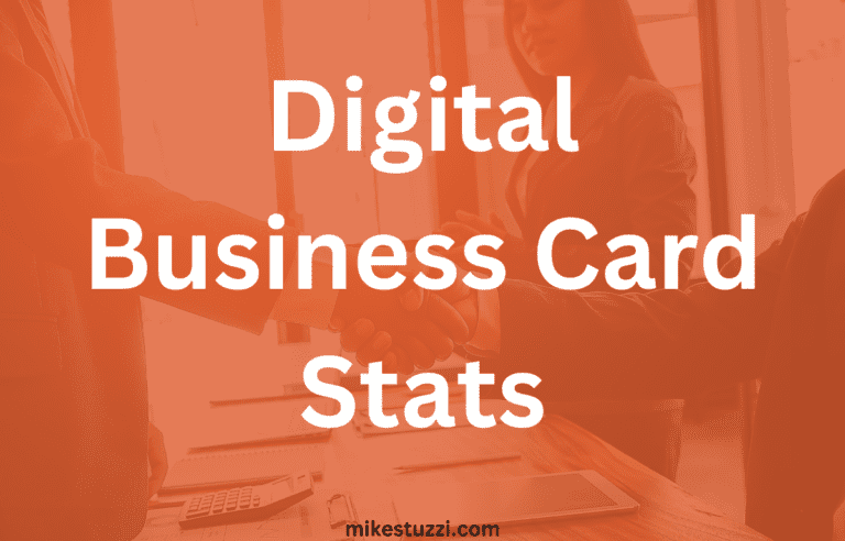 Digital Business Card Stats