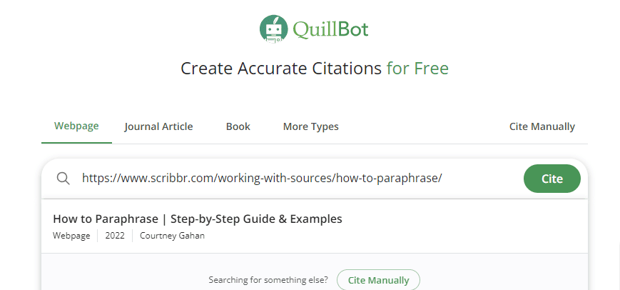 Quillbot Citation Generator - Bewertung