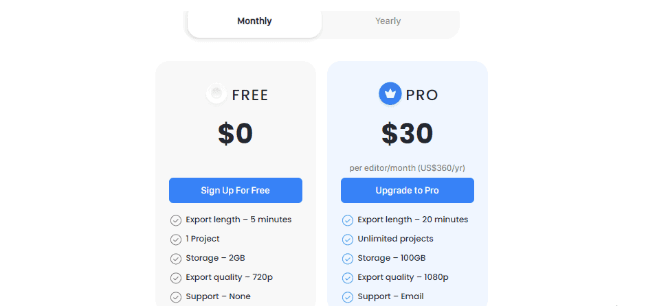 Ssemble Pricing