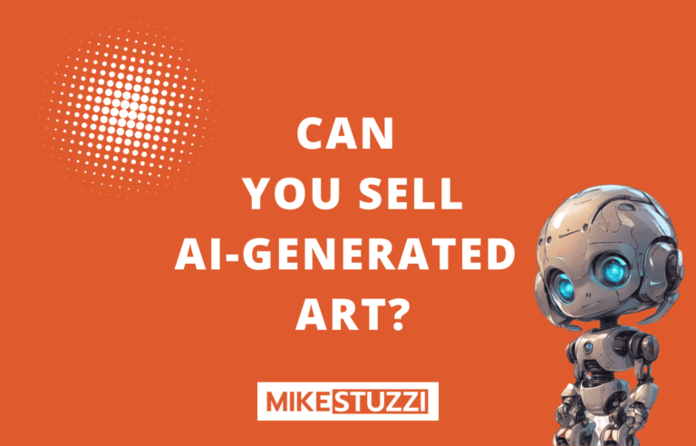 Kun je door AI gegenereerde kunst verkopen? (Moet lezen)