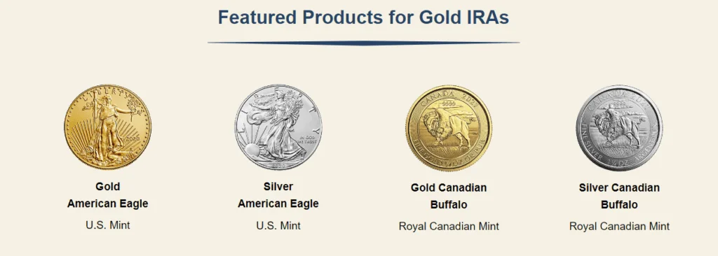 Produits IRA en or en vedette chez American Hartford Gold